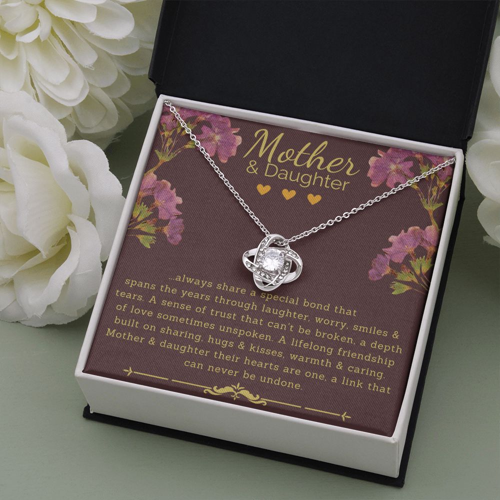 Mother and Daughter Christmas Necklace Set for Mom and Daughter