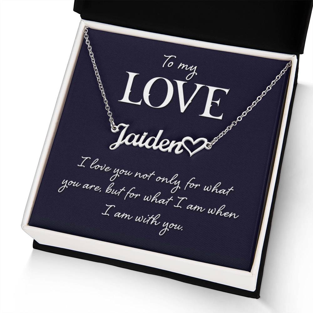 Personalized To My Beautiful Fiancee Necklace From Fiance I Love You  Fiancee Birthday Valentines Day Christmas Jewelry Customized Gift Box  Message Card - Teecentury.com