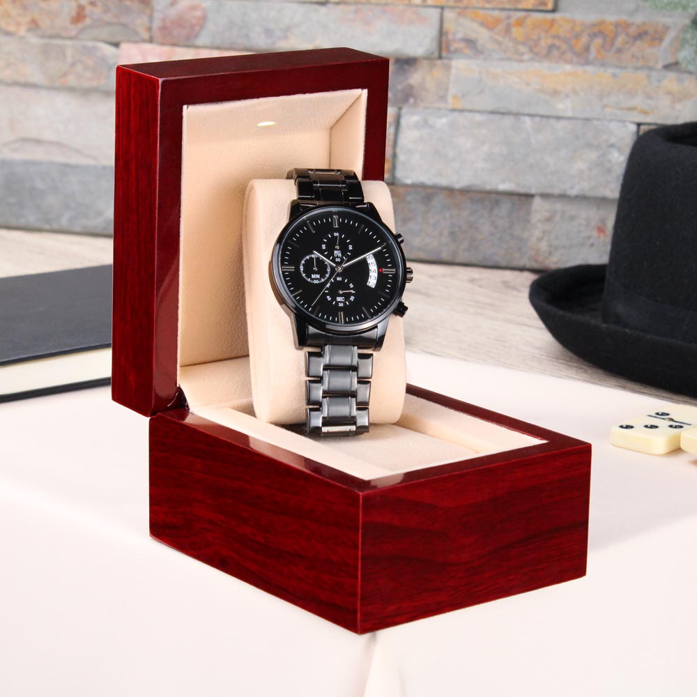 Custom Giant Men's Luxury Wrist Watch for Husband, Anniversary Gift from  Wife - Walmart.com
