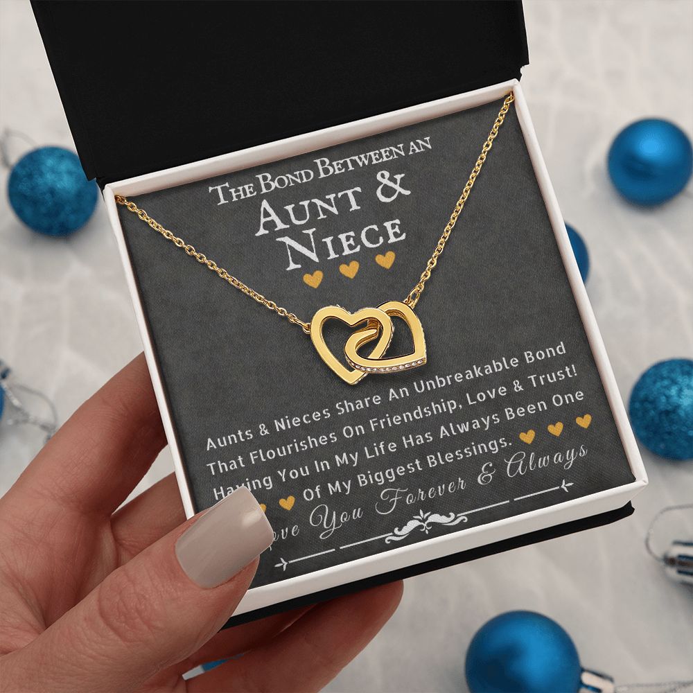 Aunt Necklace, Aunt Necklace Gift For Her From Niece, Hug Keep Secret –  Rakva