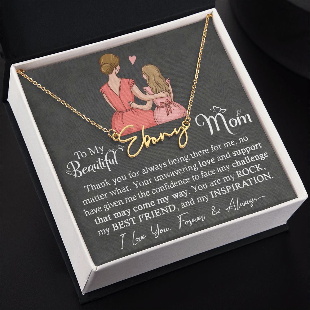 Christmas gifts for mom, mom gifts, mom necklace - SO-7705135 - ZILORRA